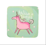 Believe in Yourself Unicorn Coaster