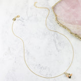 Bumble Bee Necklace in Gold Chain | Animal Stocking Fillers