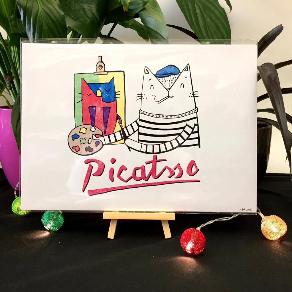 Picattso Cat Print | Gifts for Animal Lovers