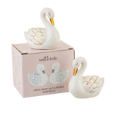 Swan Salt & Pepper Shaker Set & Box | Bird Lover Gifts